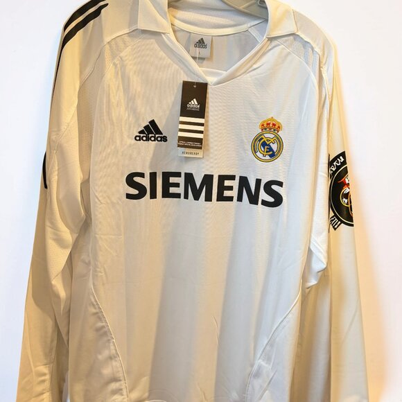 adidas Other - Zidane 2005/06 Retro Soccer Jersey – Size L – New